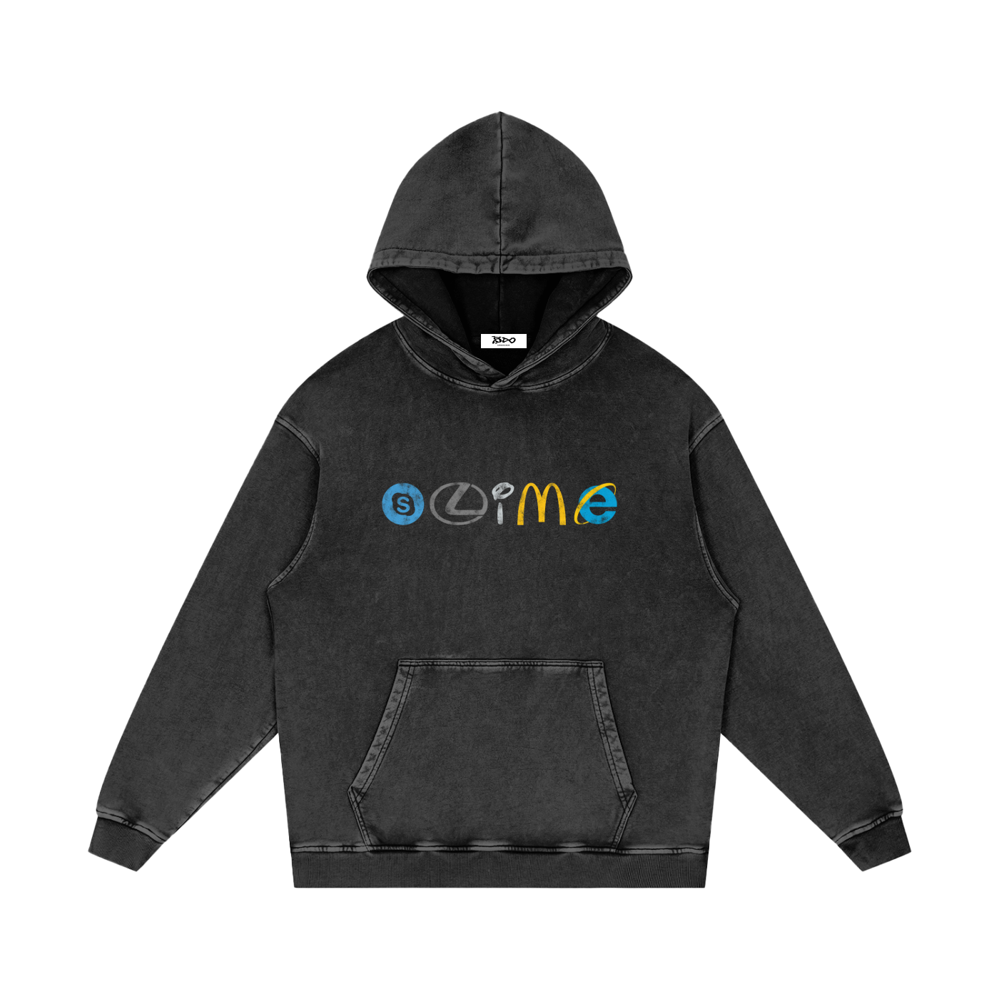"Slime" Brand Mashup Hoodie