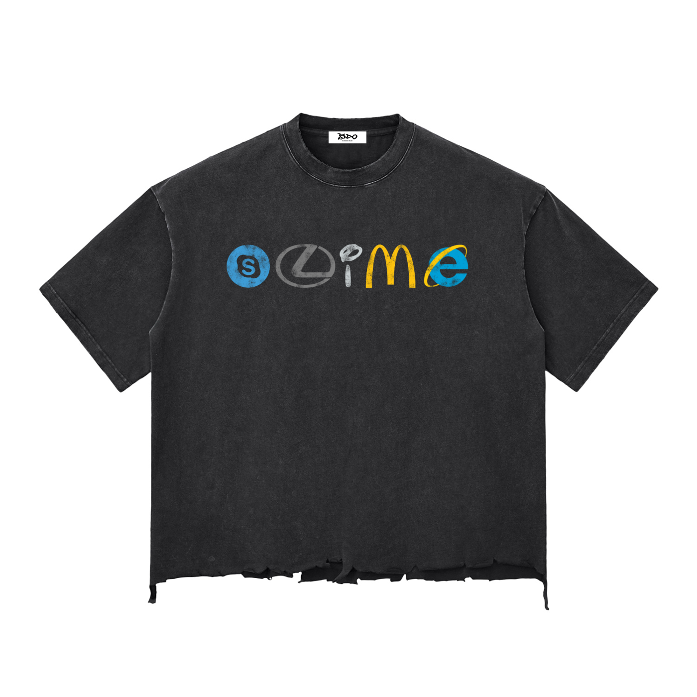 "Slime" Brand Mashup Tee